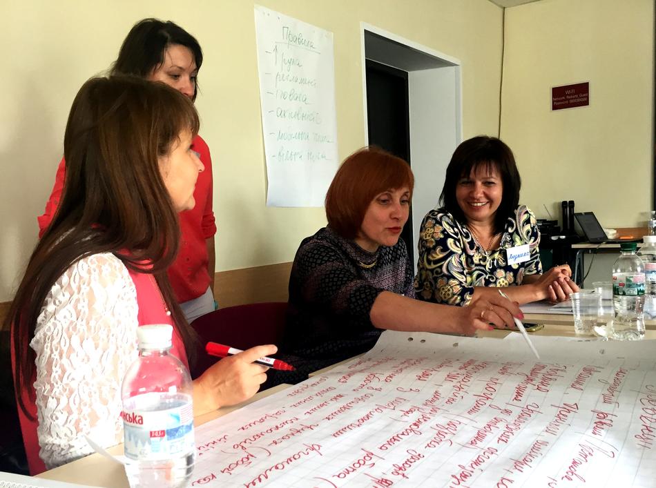 8 вересня 2017р. у Сумах відбувся тренінг «Жінки-лідери змін в місцевих громадах» для представниць Сумської та Полтавської областей